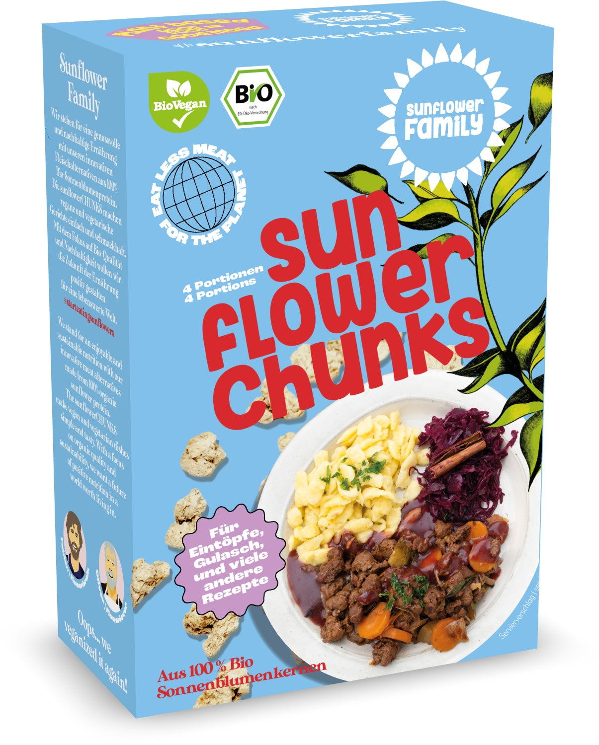 SunflowerFamily sunflowerCHUNKS BIO