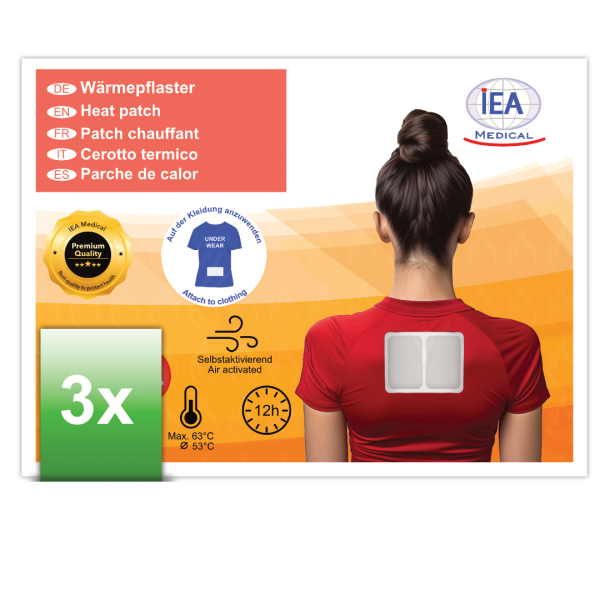IEA Medical Wärmepflaster XL - 3er Set