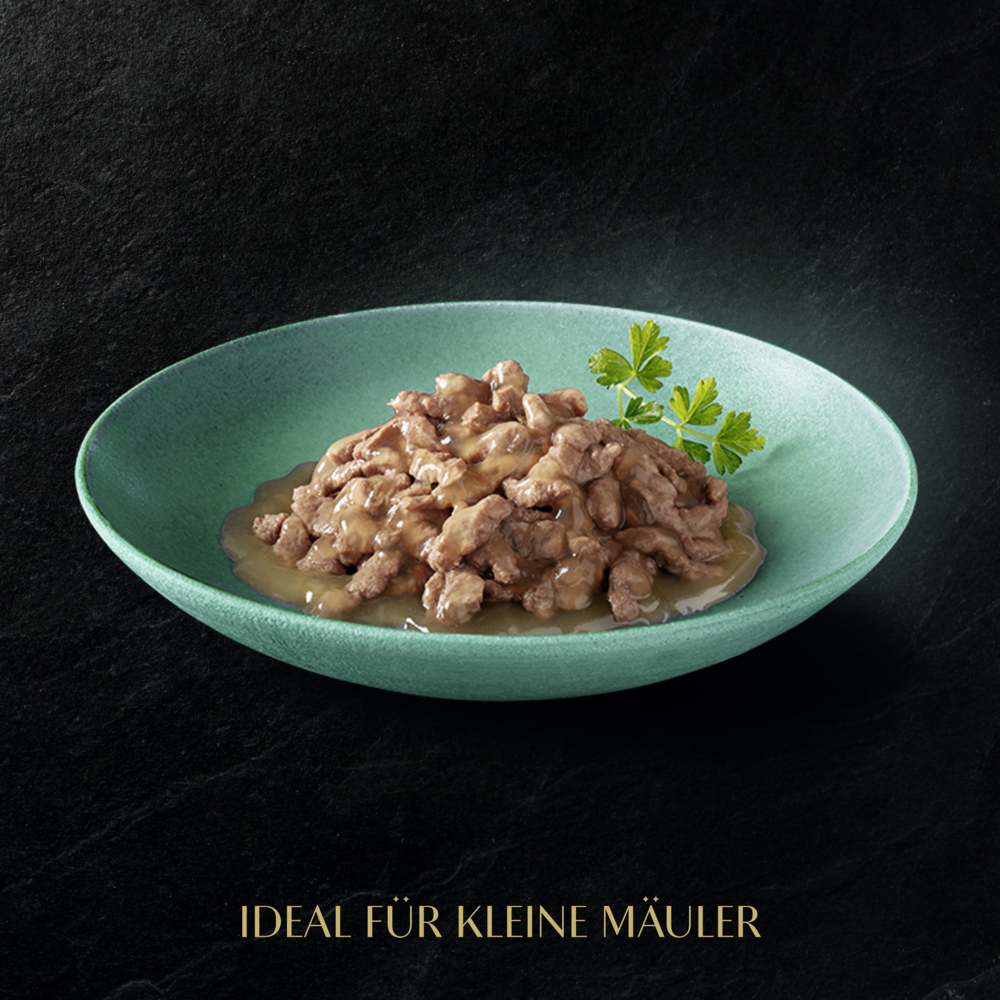 SHEBA® Portionsbeutel Kitten in Sauce mit Huhn 85g - 4er Set