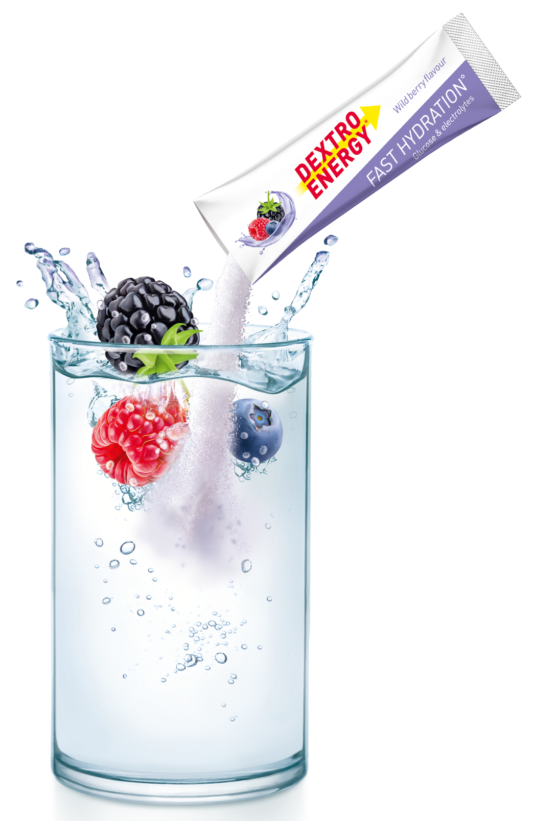 DEXTRO ENERGY Fast Hydration Wildberry