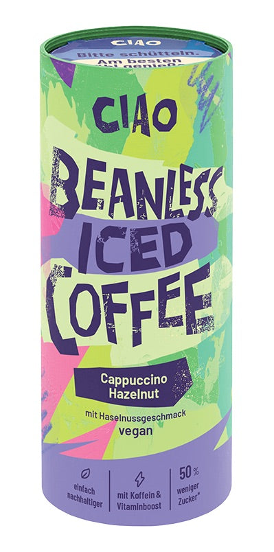 ciao coffee Eiskaffee Cappuccino Hazelnut