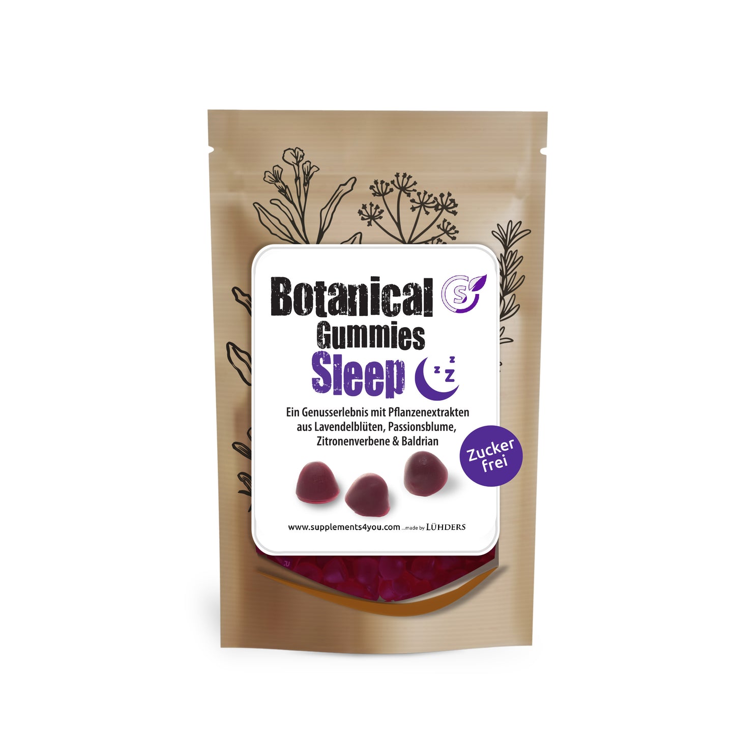 Botanical Sleep Gummies -Zuckerfrei