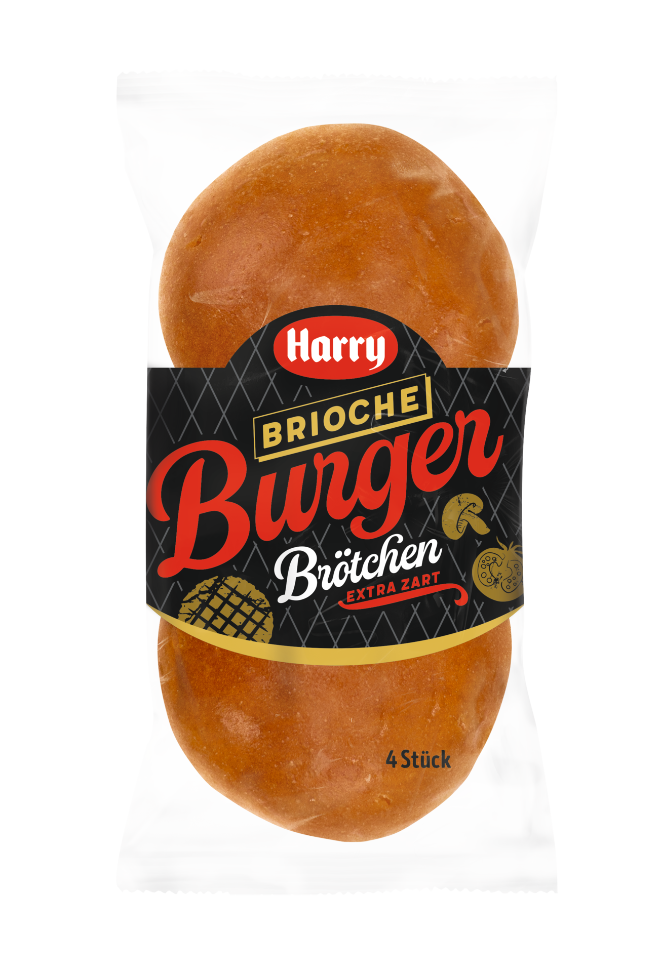 HARRY Brioche Burger Brötchen