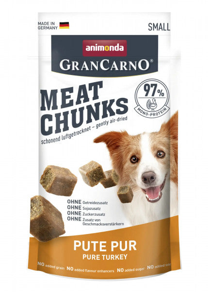 animonda GranCarno Meat Chunks Pute pur 60g (Small)
