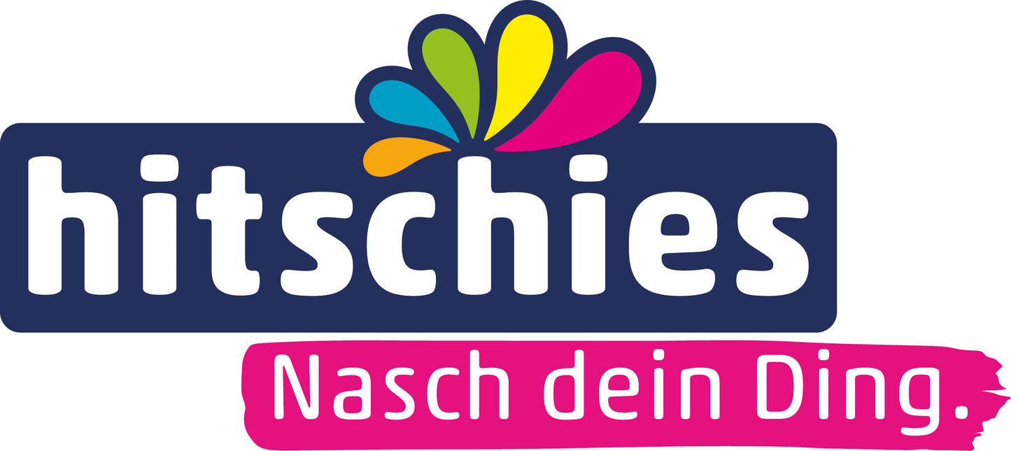 Hitschies Saure Drachenzungen Lollis blau 128g