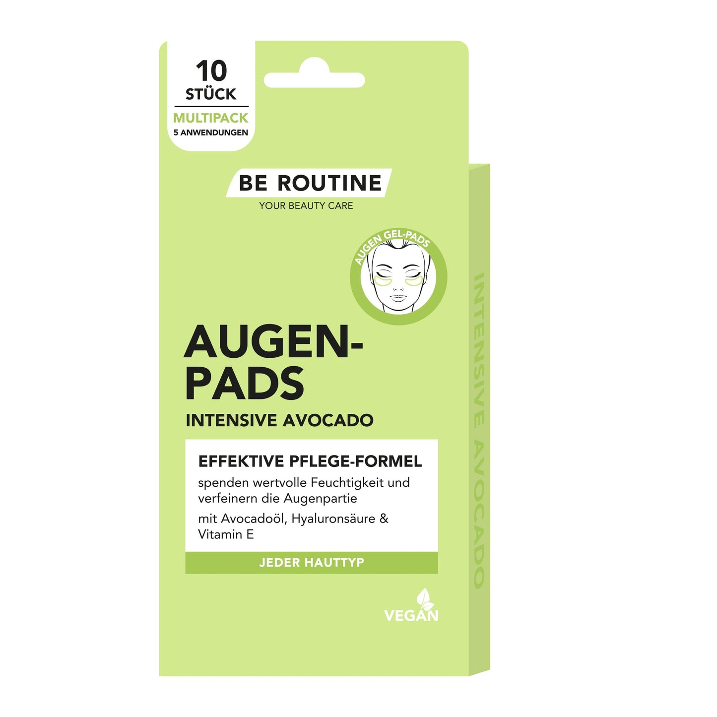 be routine Augenpads Intensive Avocado