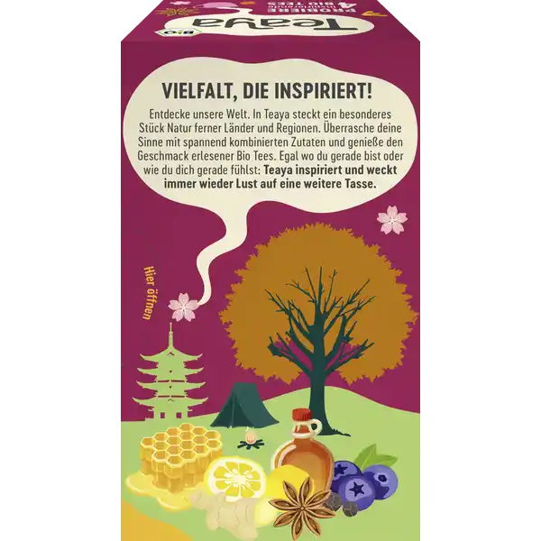Teaya Bio Tee Set Selektion aus 4 Sorten