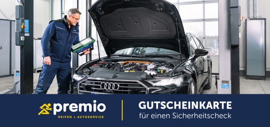 GUTSCHEINKARTE für einen Premio Sicherheitscheck
