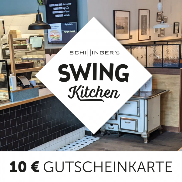 10 Euro Genussgutschein für Swing Kitchen Berlin