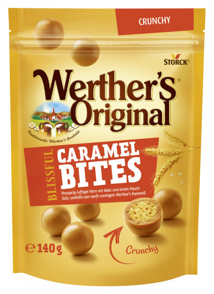 Werther's Original Blissful Caramel Bites Crunchy