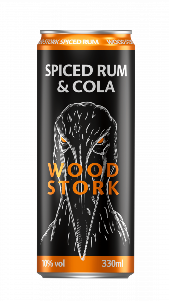 Wood Stork Black Forest SPICED RUM & COLA