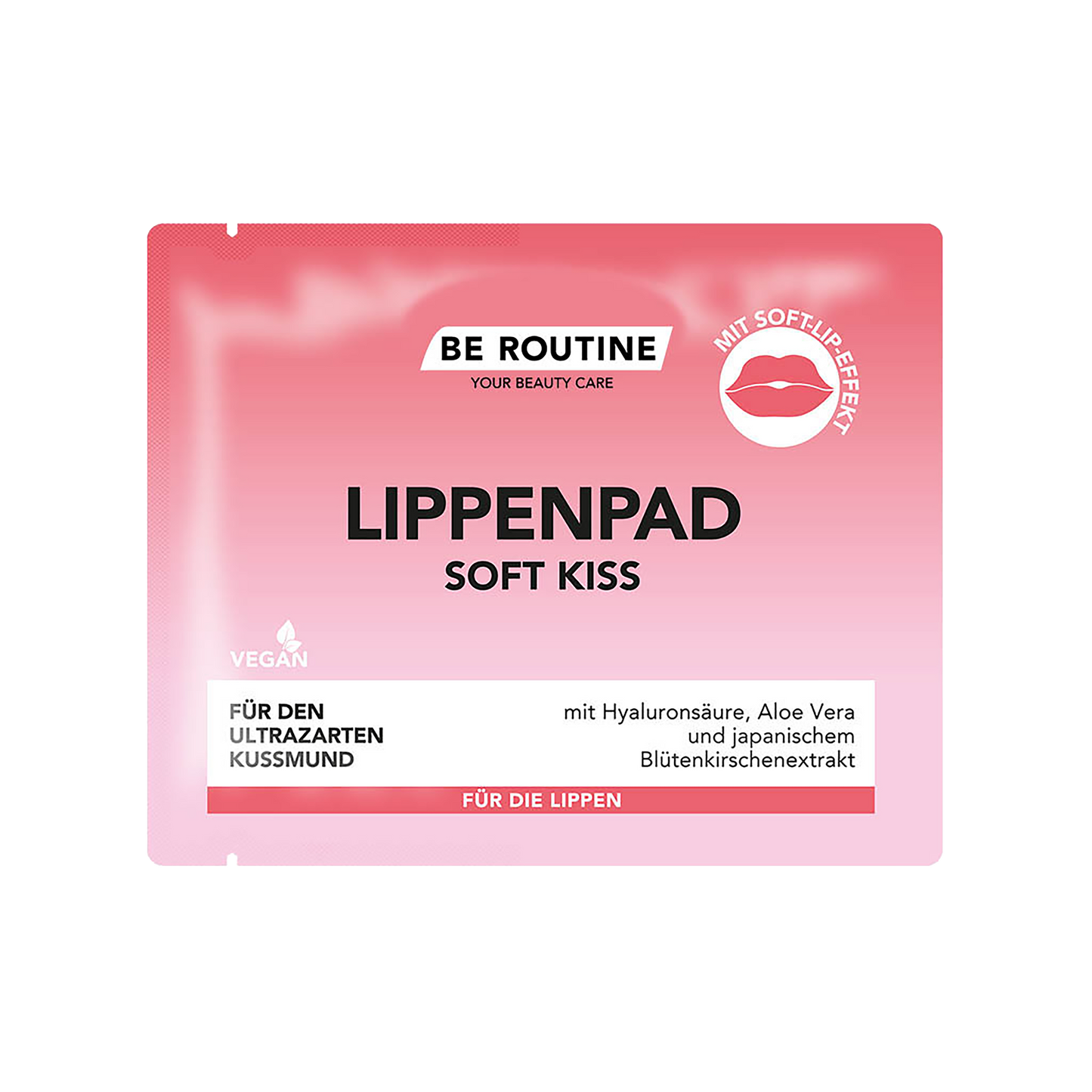 be routine Soft Kiss Lippenpad