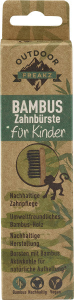 Outdoor Freakz - Bambus Zahnbürste Wave Kinder