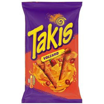 TAKIS Volcano Gerollte Maischips mit Chili-Käse-Geschmack
