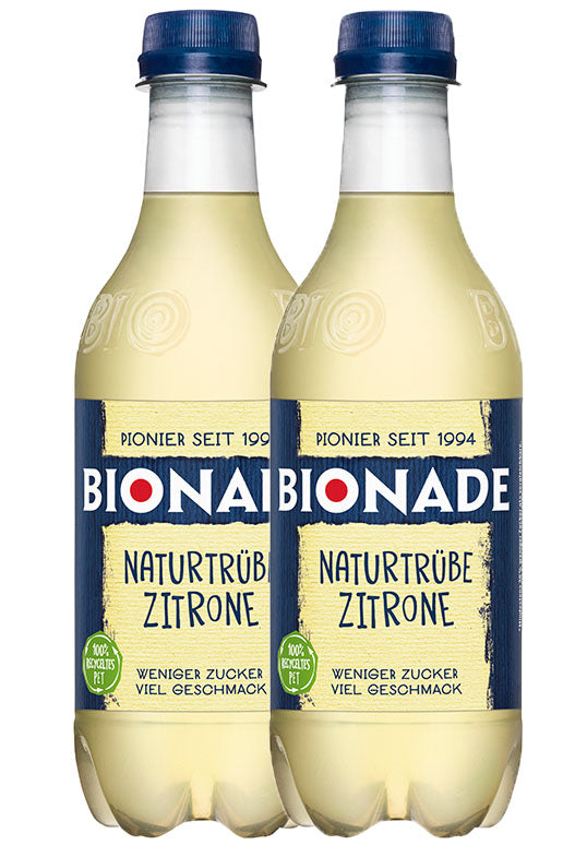 Bionade Naturtrübe Zitrone rPET 2er