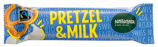 Naturata Pretzel & Milk Schokoriegel