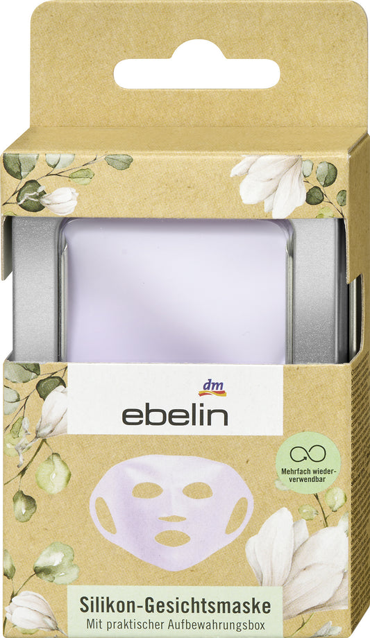 ebelin Silikon-Gesichtsmaske 1St