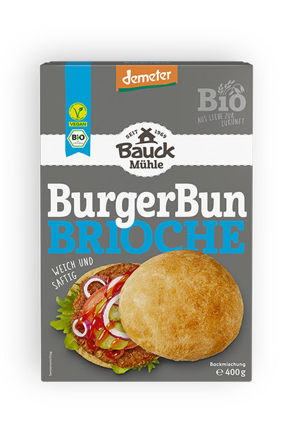 Bauck Burger Bun Brioche BIO