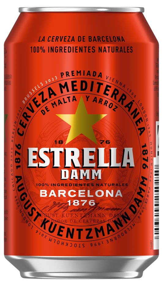 Estrella Damm Barcelona Premiumlager Dose