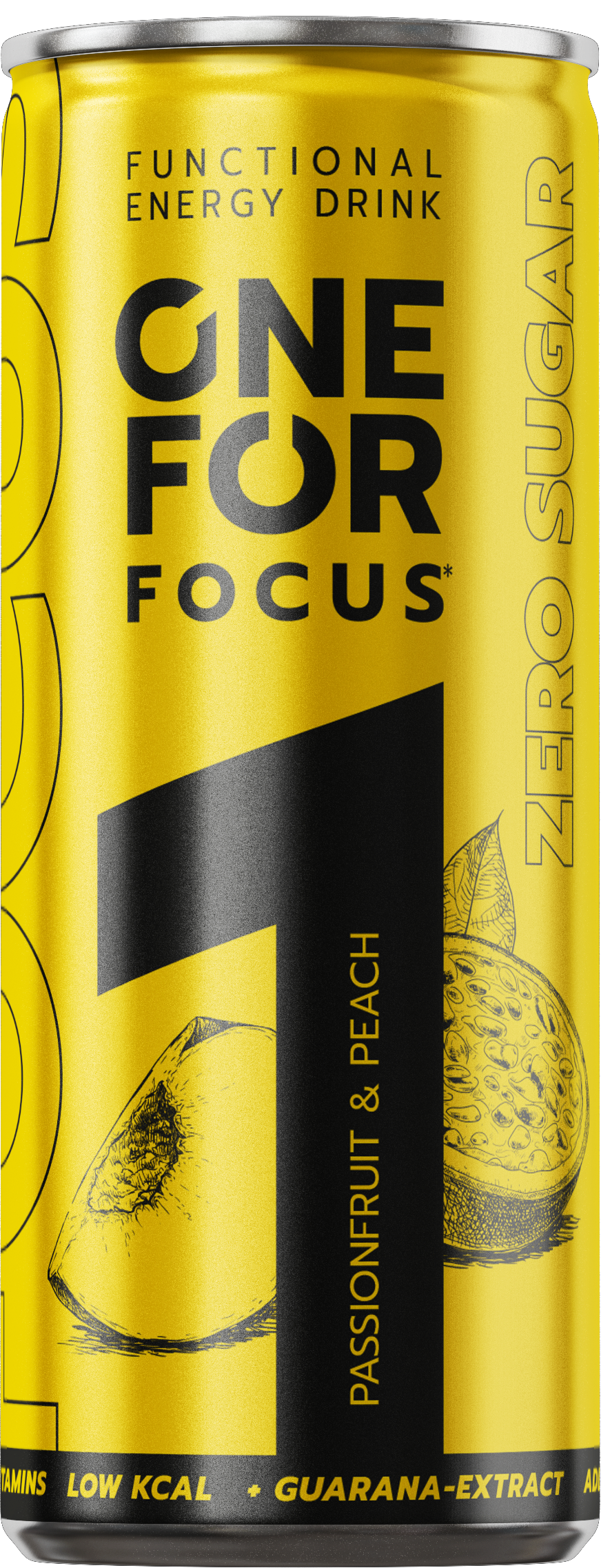 ONE FOR Focus Passionfruit & Peach
