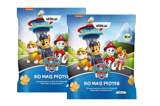 Wiffkids PAW Patrol Bio Mais Pfoten 2er Set