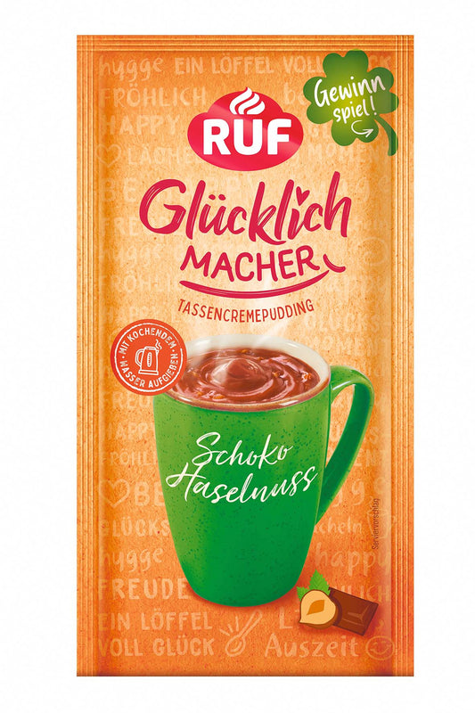 RUF Glücklichmacher Tassenpudding Schoko Haselnuss