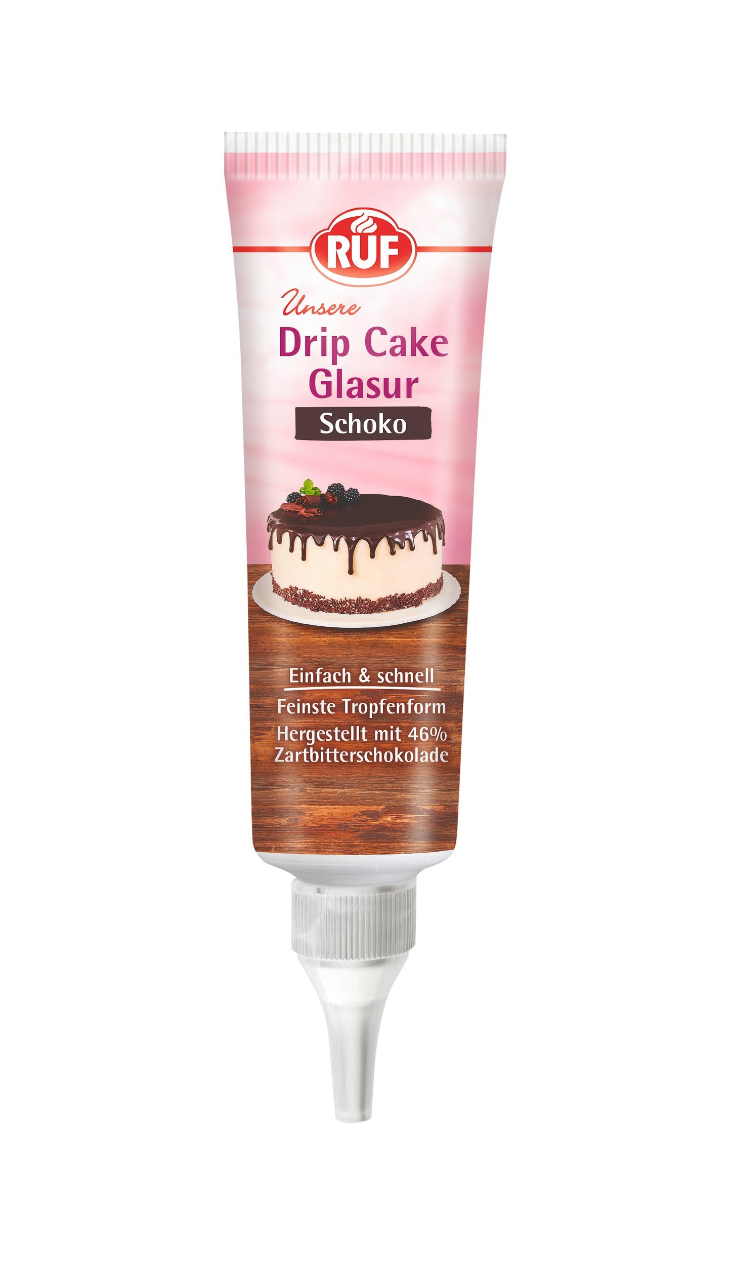 RUF Drip Cake Glasur Schoko