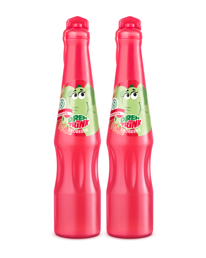 Dreh und Trink Erdbeere 2er