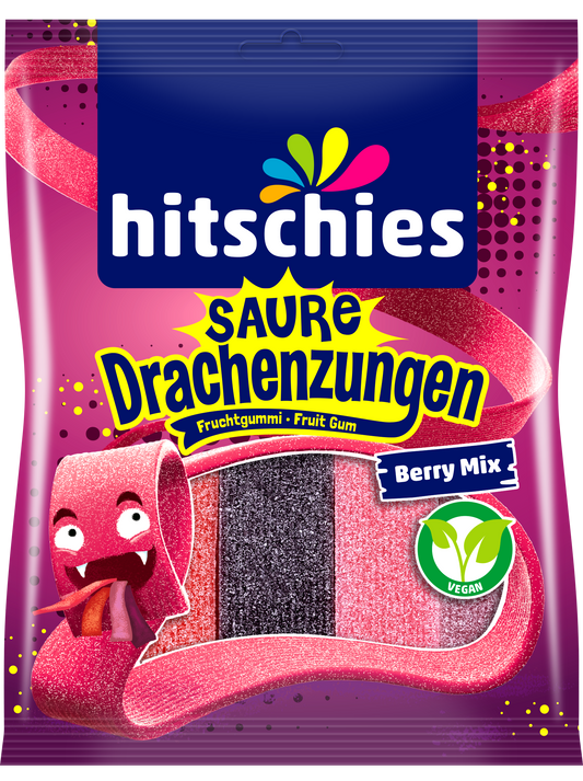 Hitschies Saure Drachenzungen Berry Mix 125g