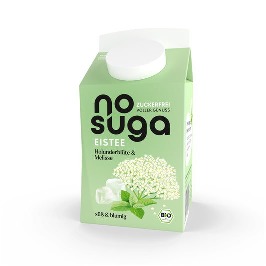nosuga Bio Eistee Holunderblüte & Melisse