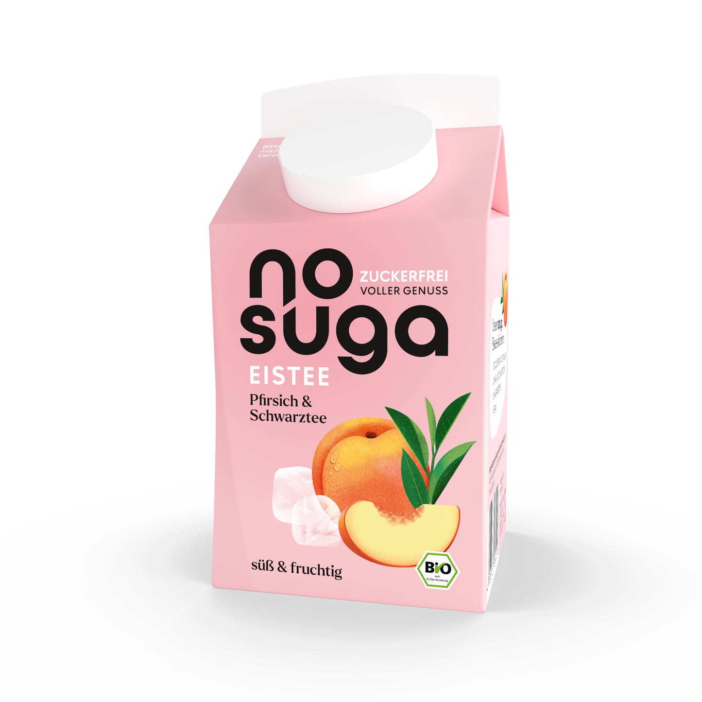 nosuga Bio Eistee Pfirsich & Schwarztee