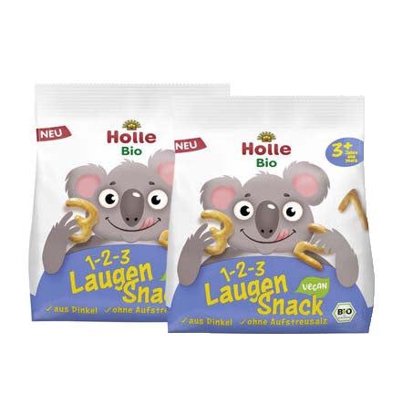Holle Bio 1-2-3 Laugen Snack 2er