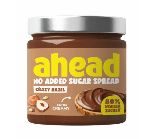 ahead Crazy Hazel Cream No Added Sugar Spread