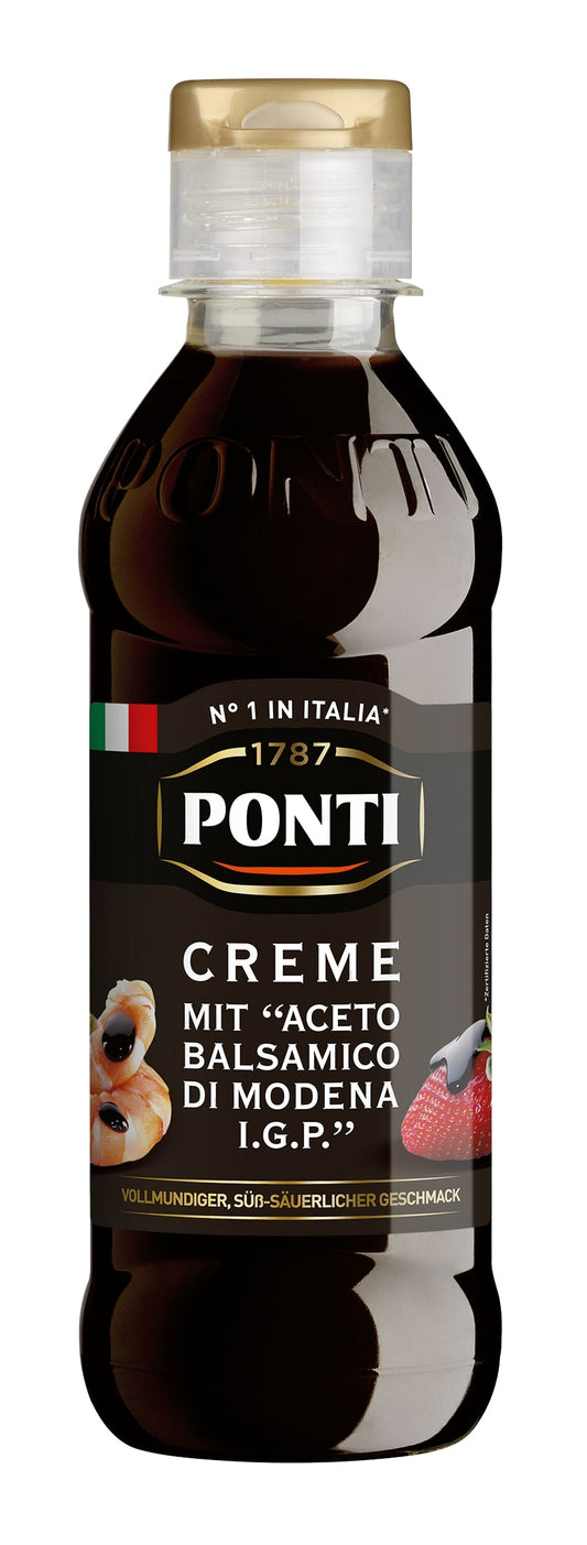 Ponti Creme mit Aceto Balsamico di Modena I.G.P 250g