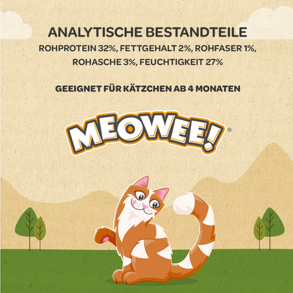 Meowee! Thunfischfilet-Streifen für Katzen, 35g