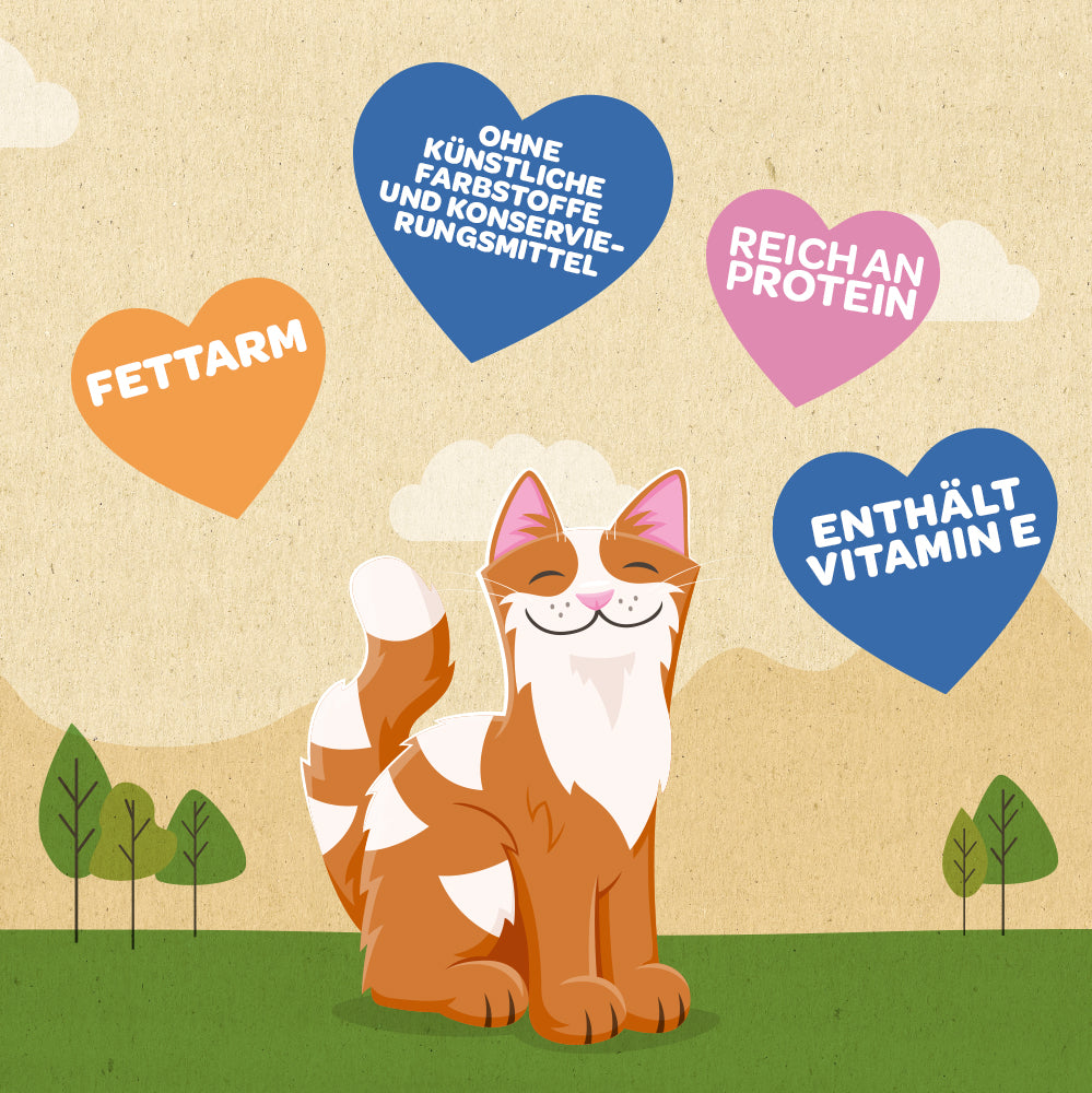 Meowee! Thunfischfilet-Streifen für Katzen, 35g