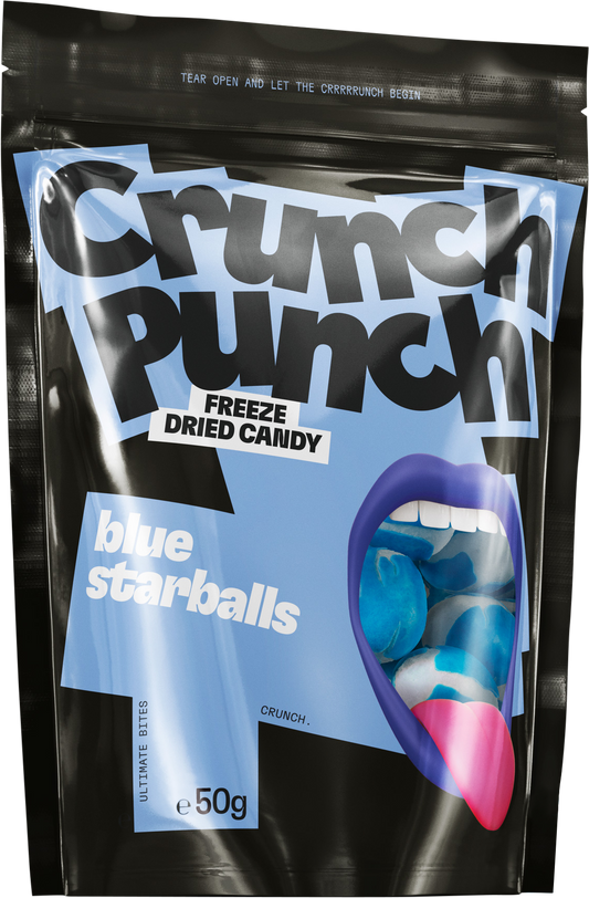 Crunch Punch Blue Starballs, 50g
