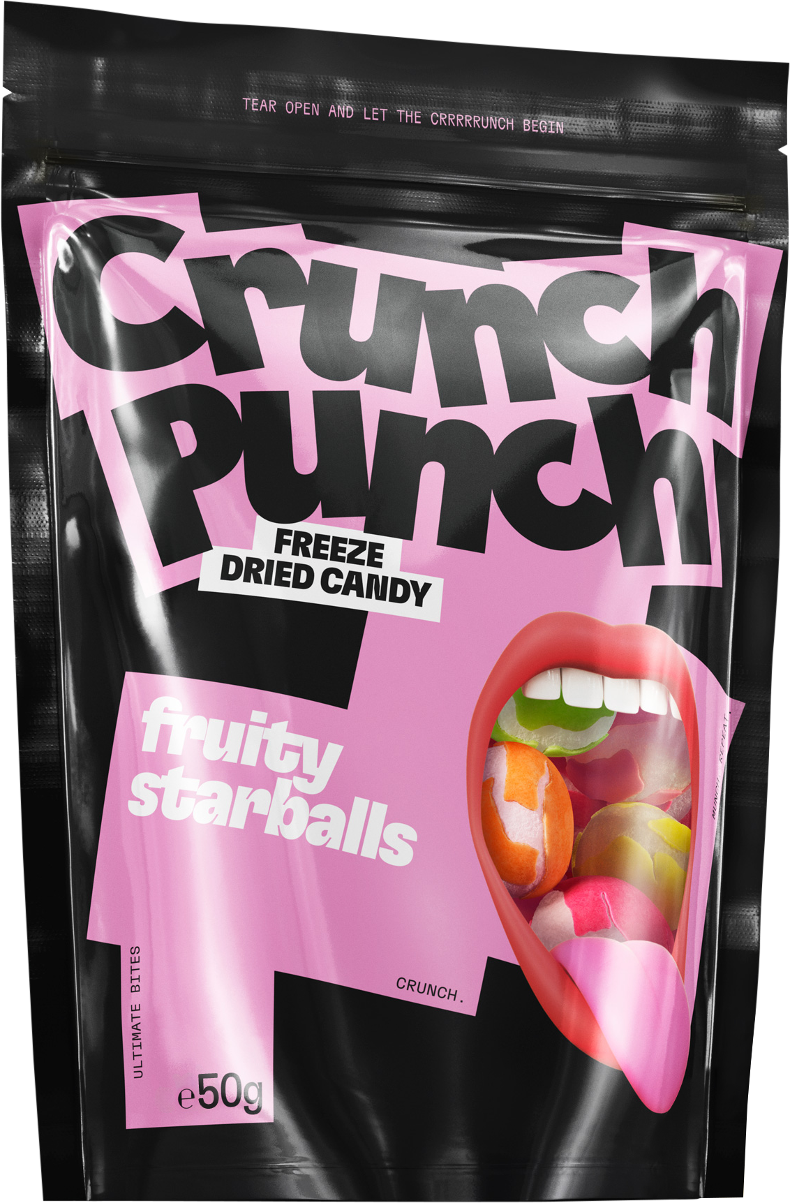 Crunch Punch Fruity Starballs, 50g