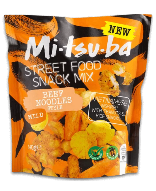 Mitsuba Streetfood Snackmix Beef Noodles Style