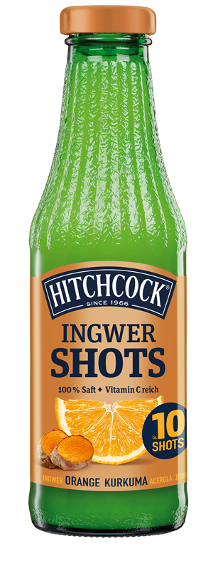 HITCHCOCK Ingwer Shot Orange Kurkuma