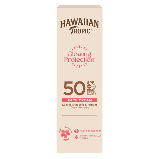 Hawaiian Tropic Glowinng Protection Face Cream SPF 50