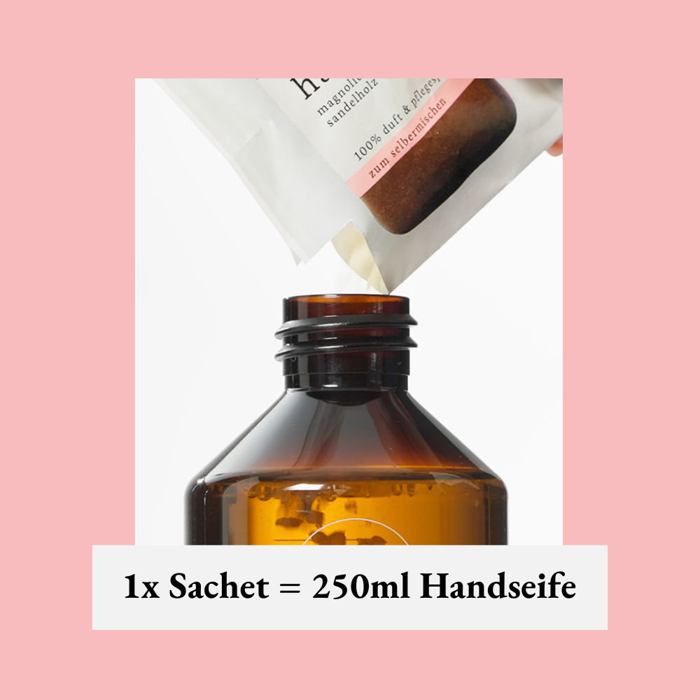 we:care²  Kennenlern-Set Handseife Magnolie/Sandelholz