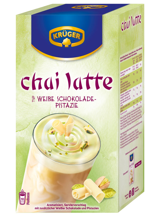 KRÜGER chai latte Weiße Schokolade-Pistazie