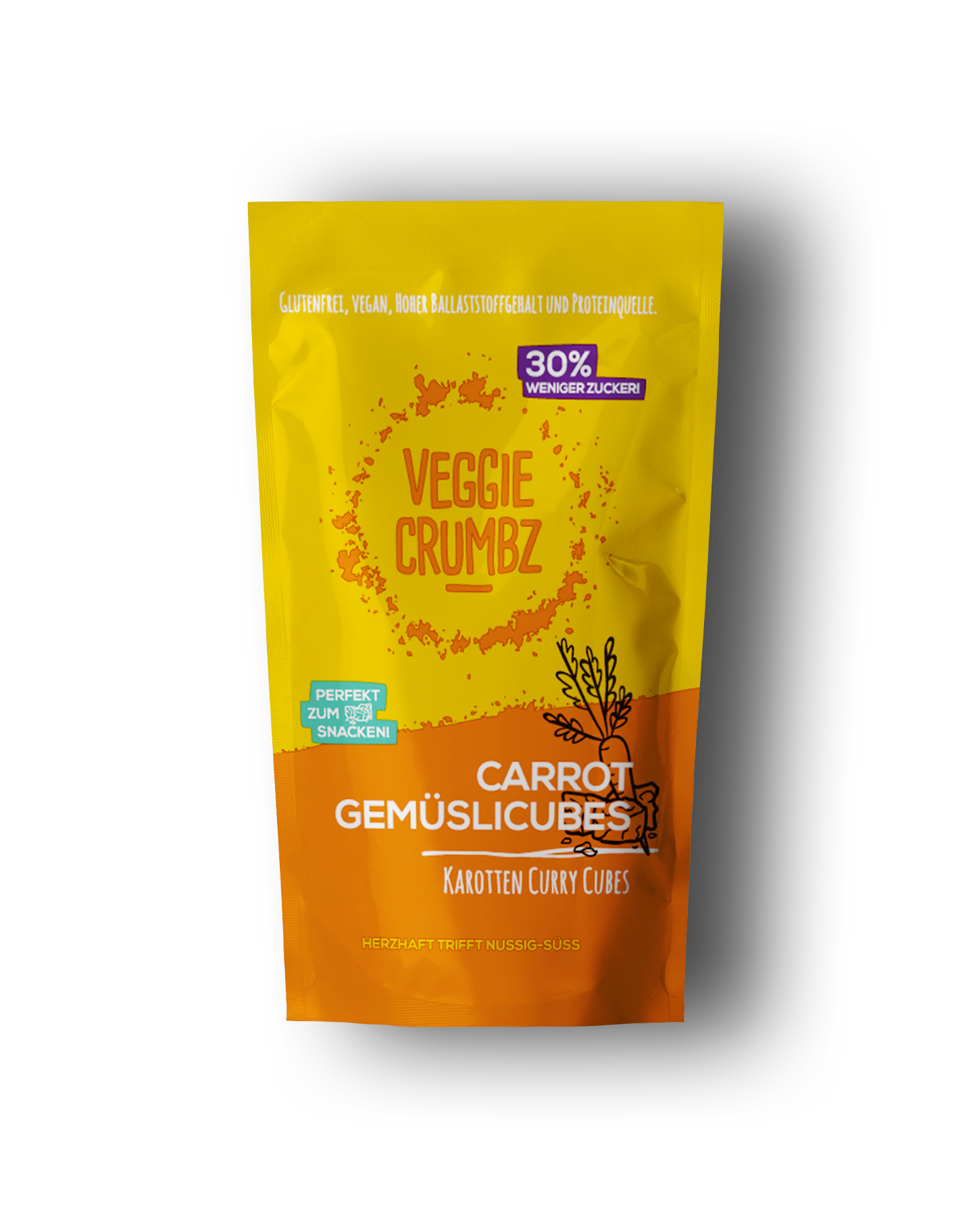 Veggie Crumbz Carrot Gemüslicubes
