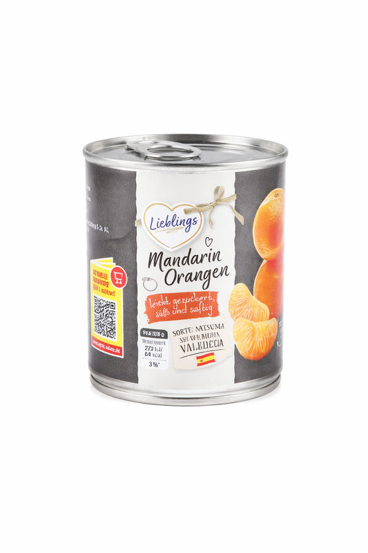 Lieblings Mandarin-Orangen leicht gezuckert 175 g