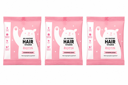 Bears with Benefits AH-MAZING HAIR* Vitamin (zuckerfrei) 3er