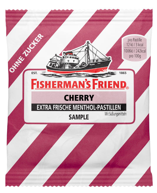 Fisherman's Friend Cherry ohne Zucker 5er Sample