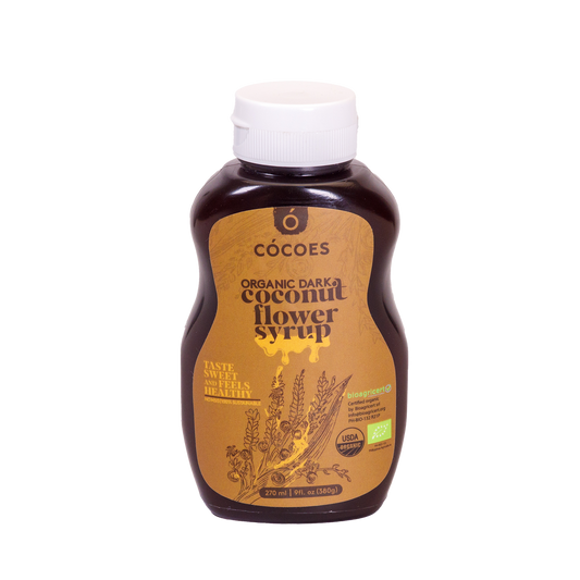 CÓCOES Kokosblütensirup (dunkel)