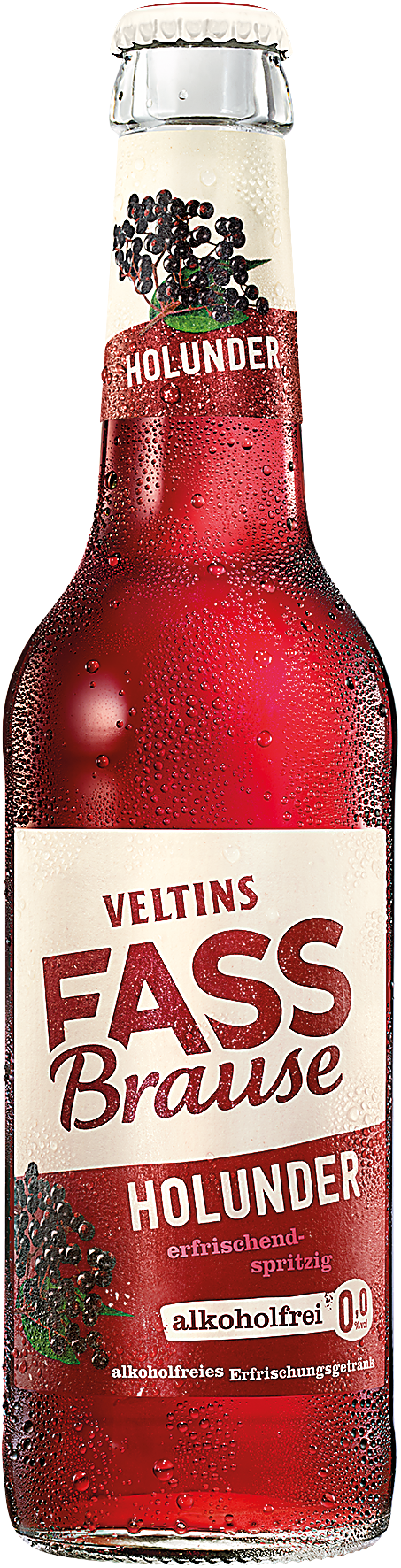 VELTINS Fassbrause Holunder
