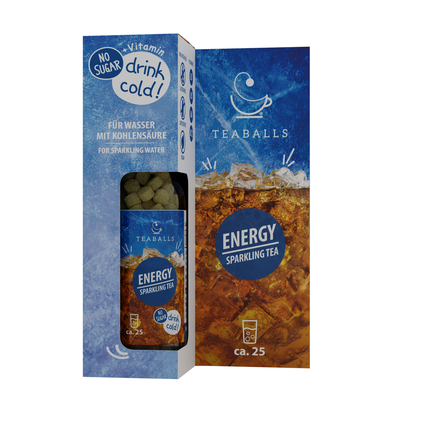 TEABALLS ENERGY  SPARKLING